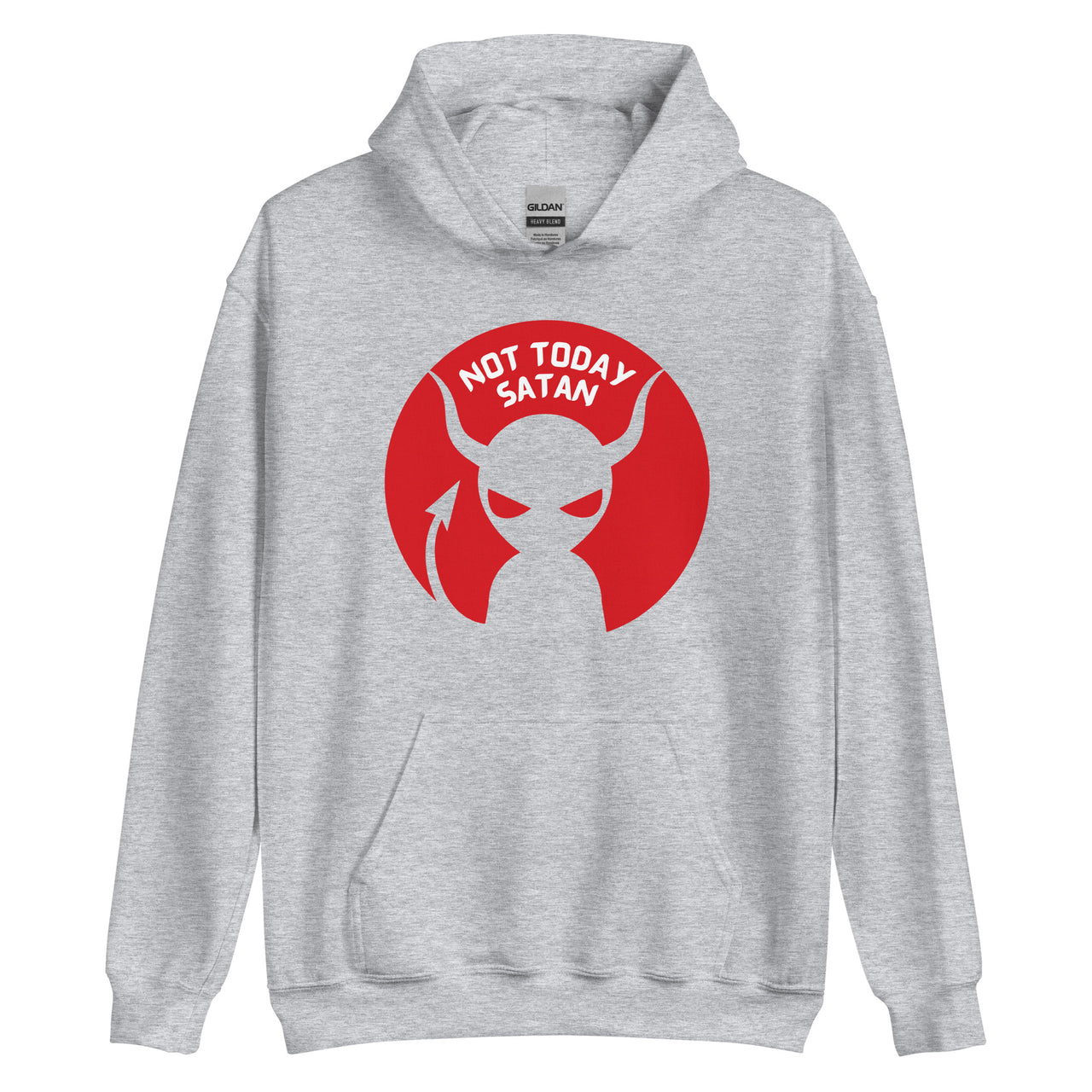 "Not Today Satan" Unisex Hoodie 8