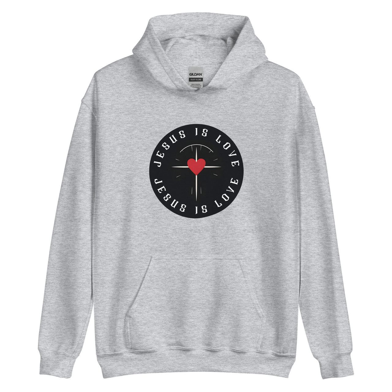 “Jesus is Love" Unisex Hoodie 4