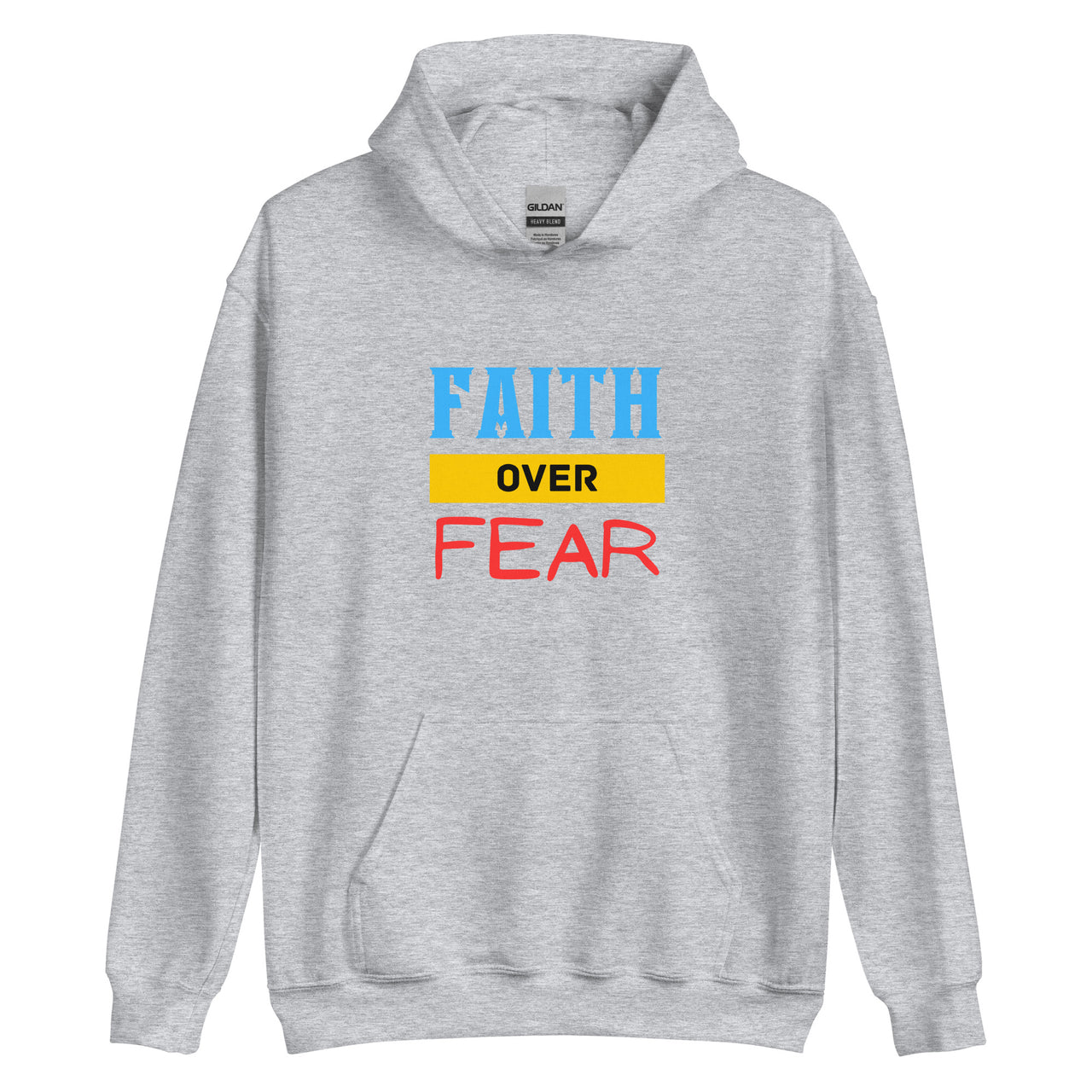 “Faith Over Fear" Unisex Hoodie 3