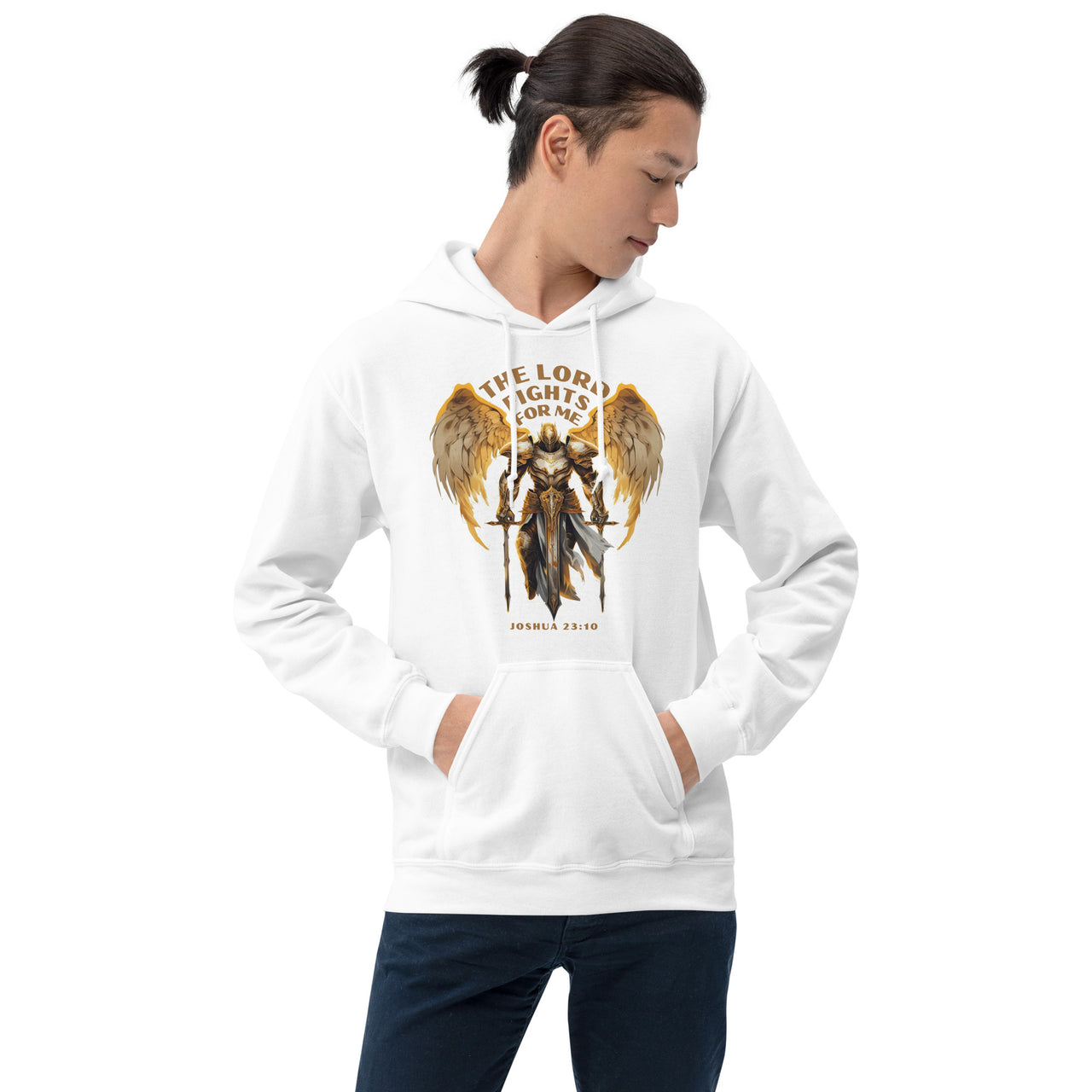 “The Lord Fights for Me” Unisex Hoodie 1