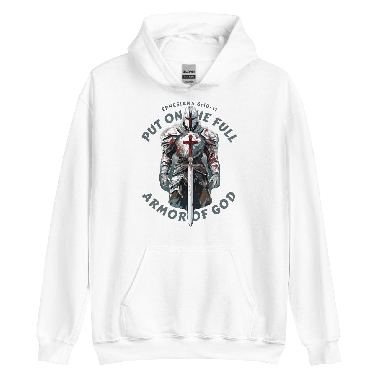 “Full Armor of God” Unisex Hoodie 4