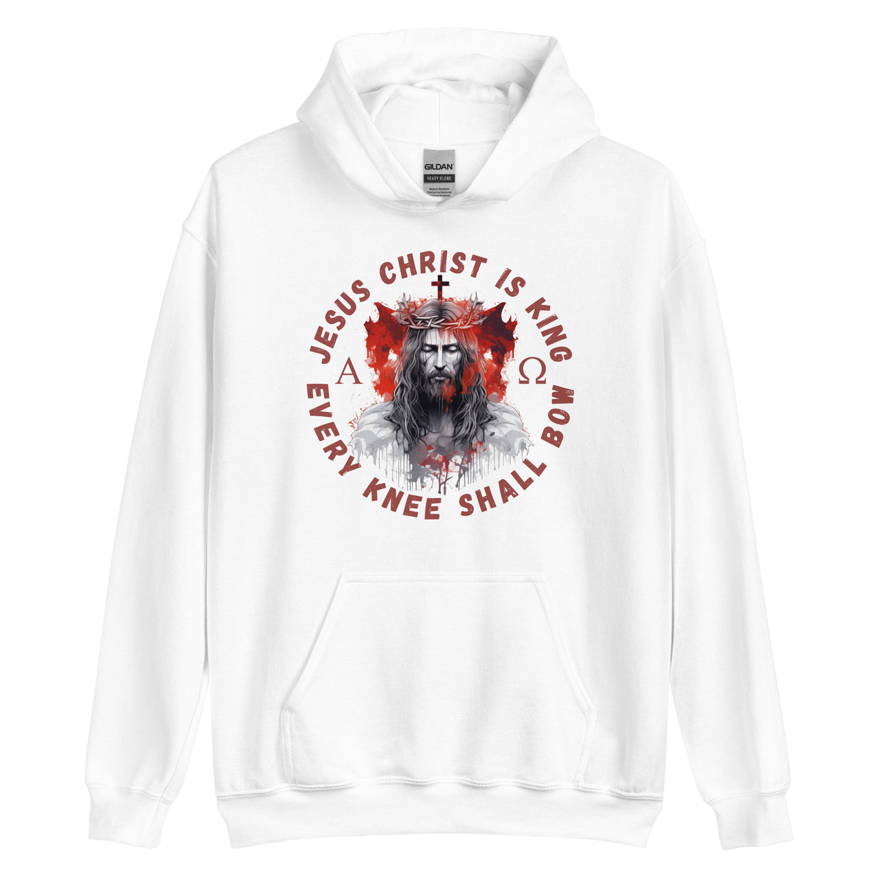 "Every Knee Shall Bow" Unisex Hoodie 2