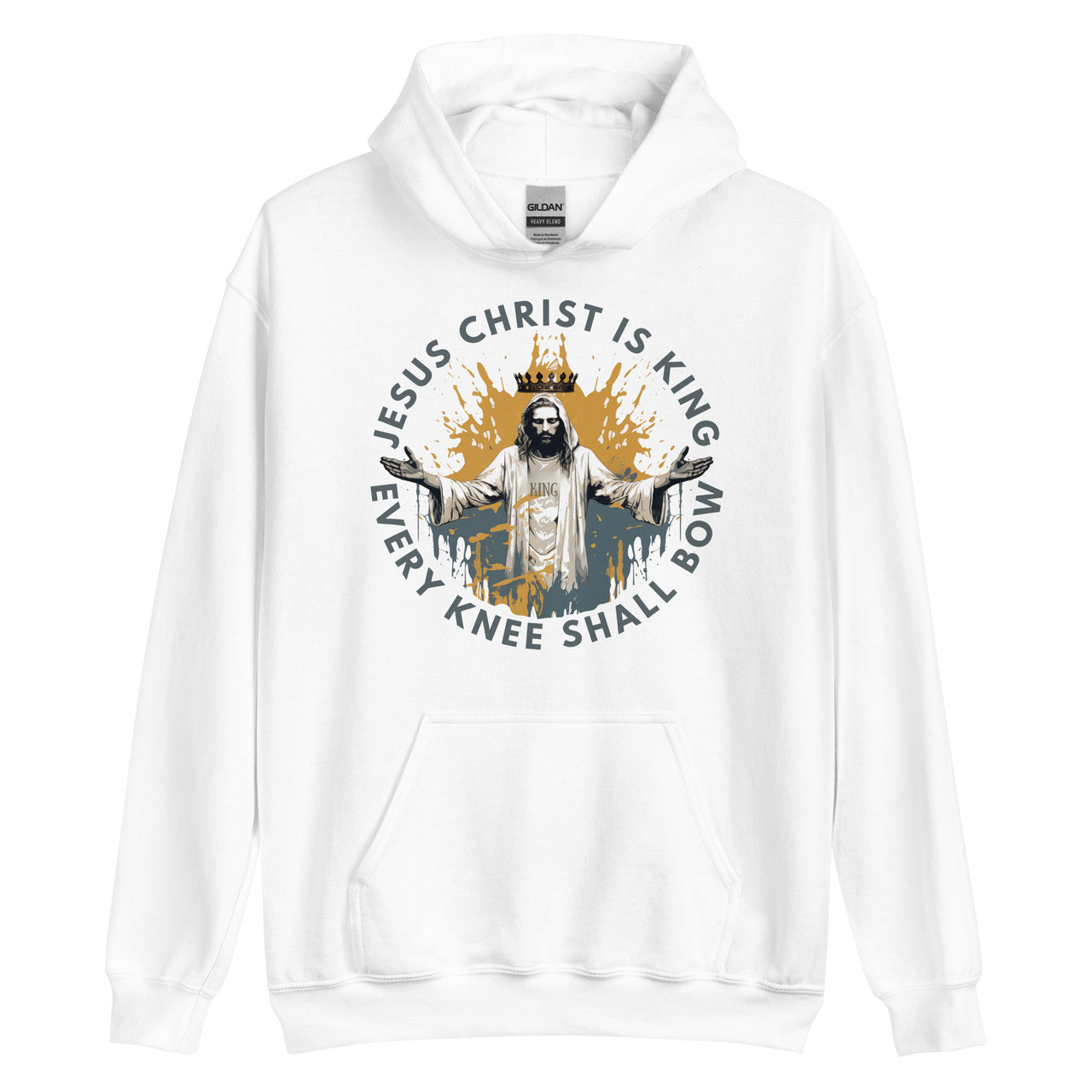 "Every Knee Shall Bow" Unisex Hoodie 3