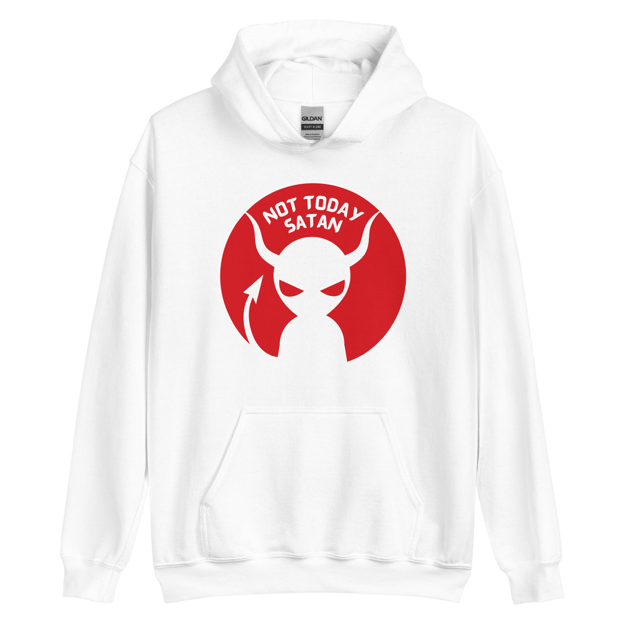 "Not Today Satan" Unisex Hoodie 8