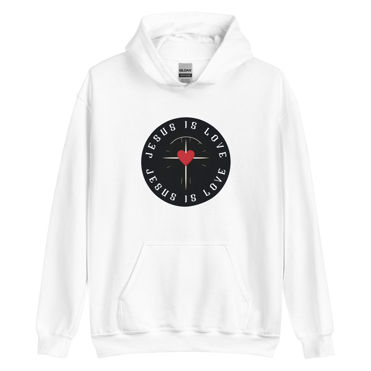 “Jesus is Love" Unisex Hoodie 4