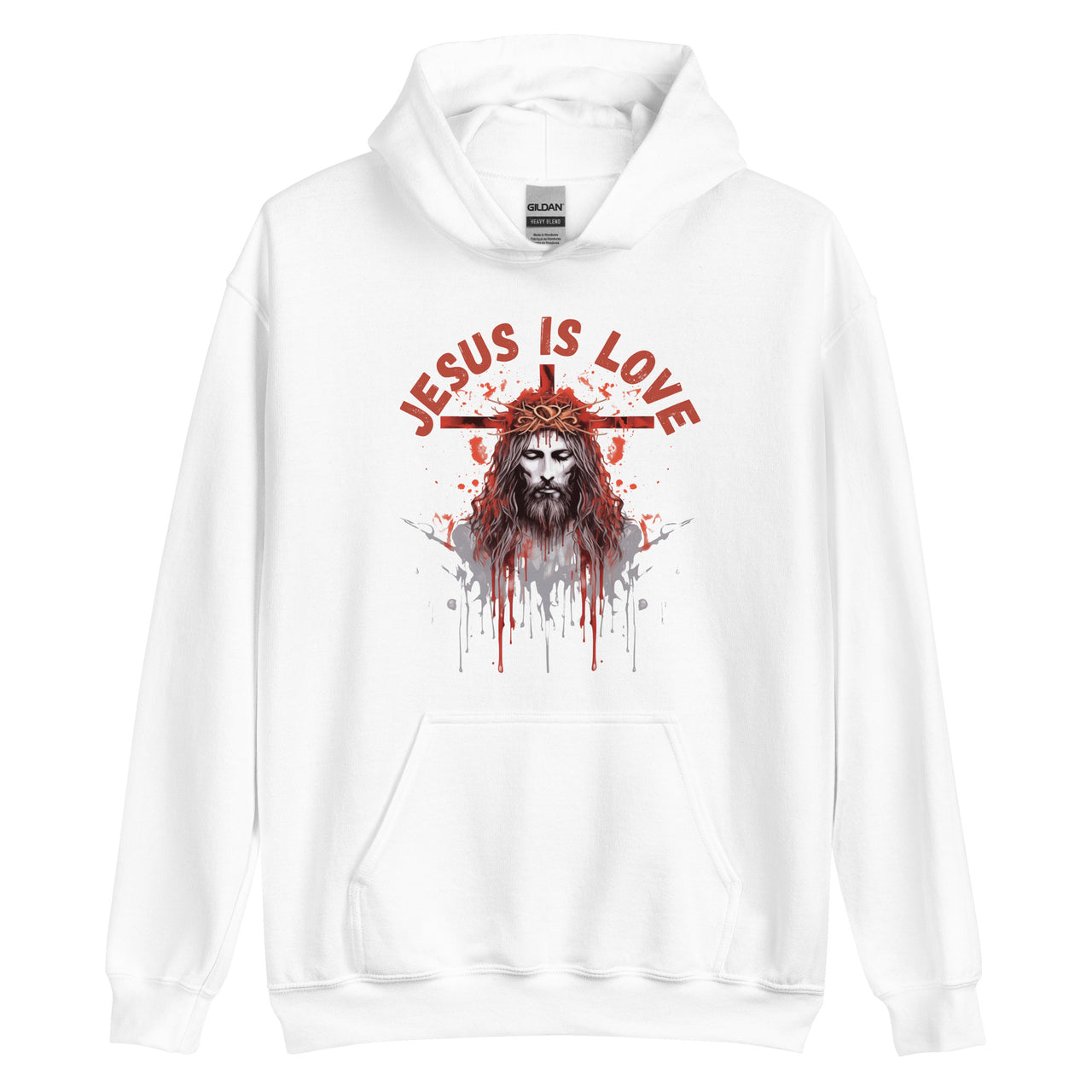 “Jesus is Love" Unisex Hoodie 8