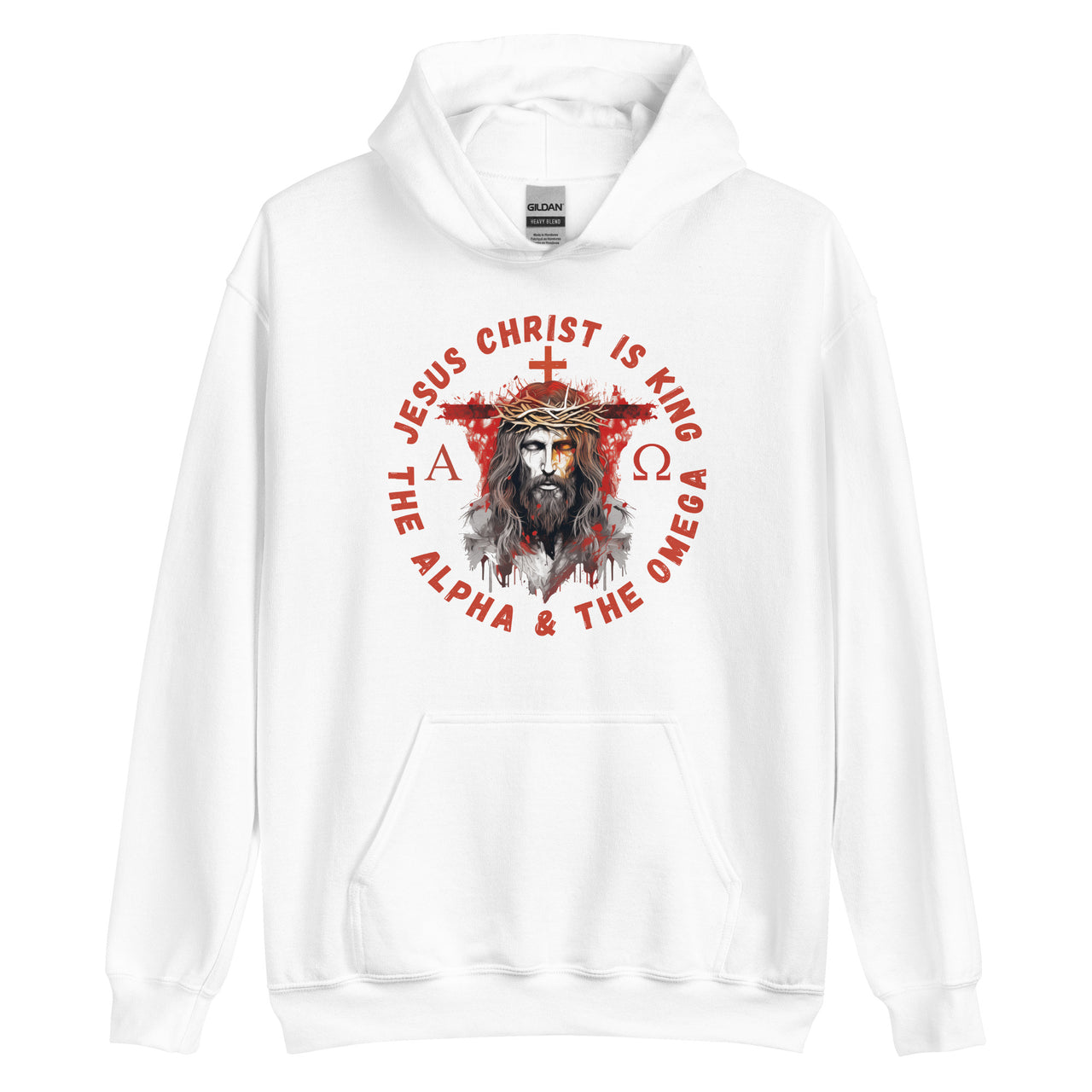 “Alpha and Omega" Unisex Hoodie 1