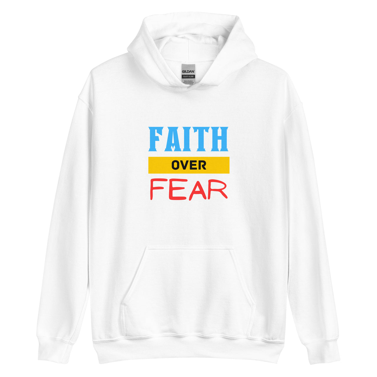 “Faith Over Fear" Unisex Hoodie 3