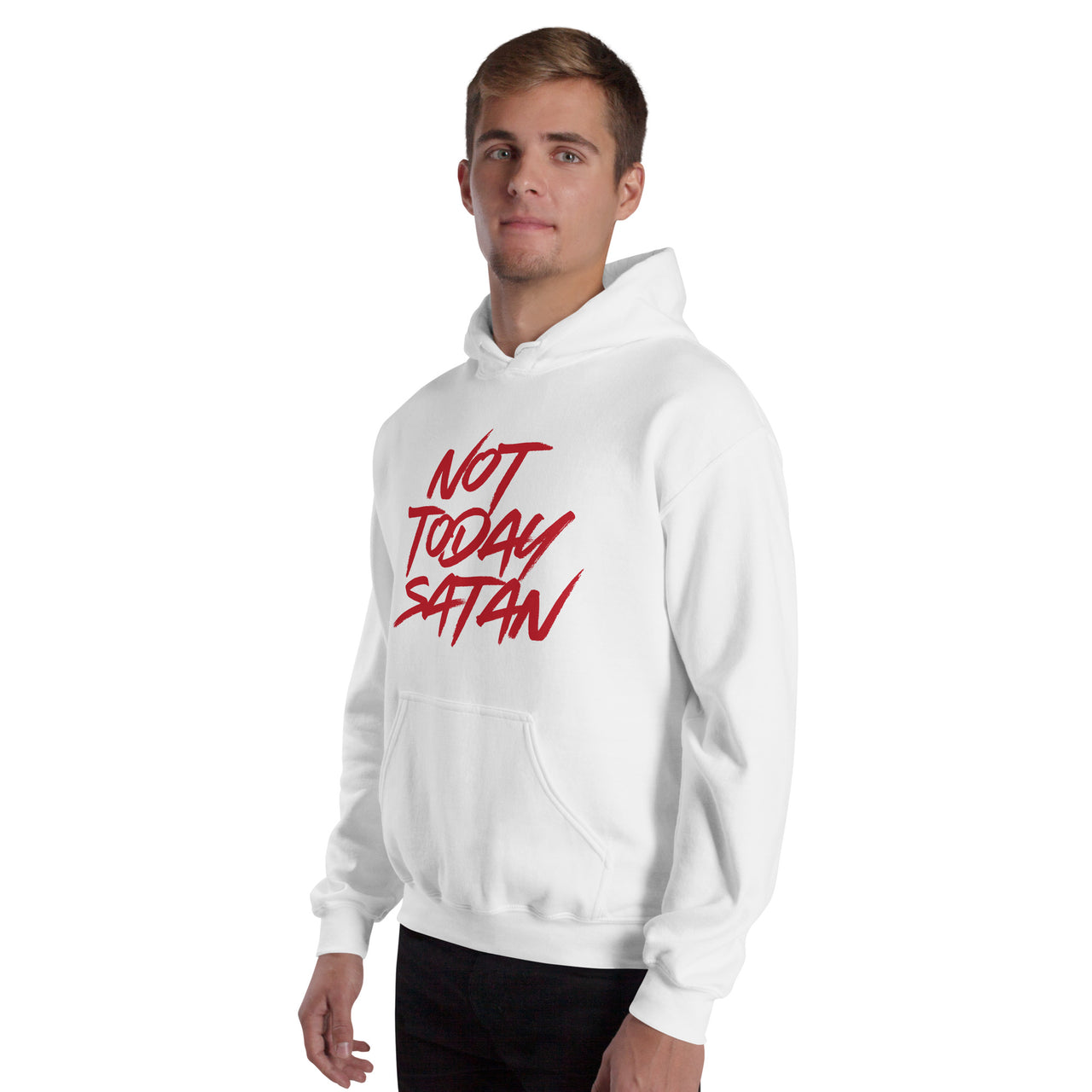 "Not Today Satan" Unisex Hoodie 6