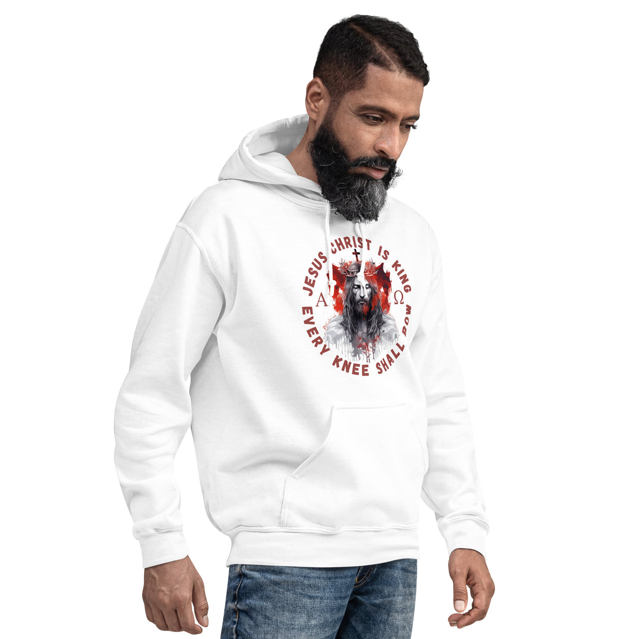 "Every Knee Shall Bow" Unisex Hoodie 2