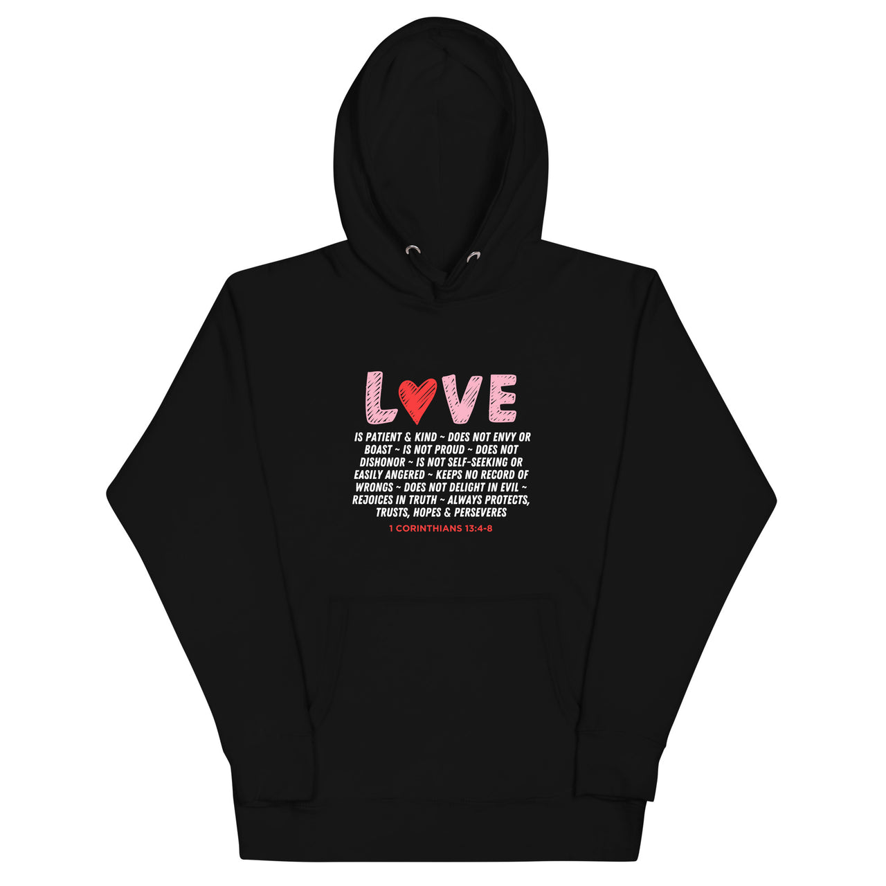 "Love Is" Unisex Premium Hoodie 21