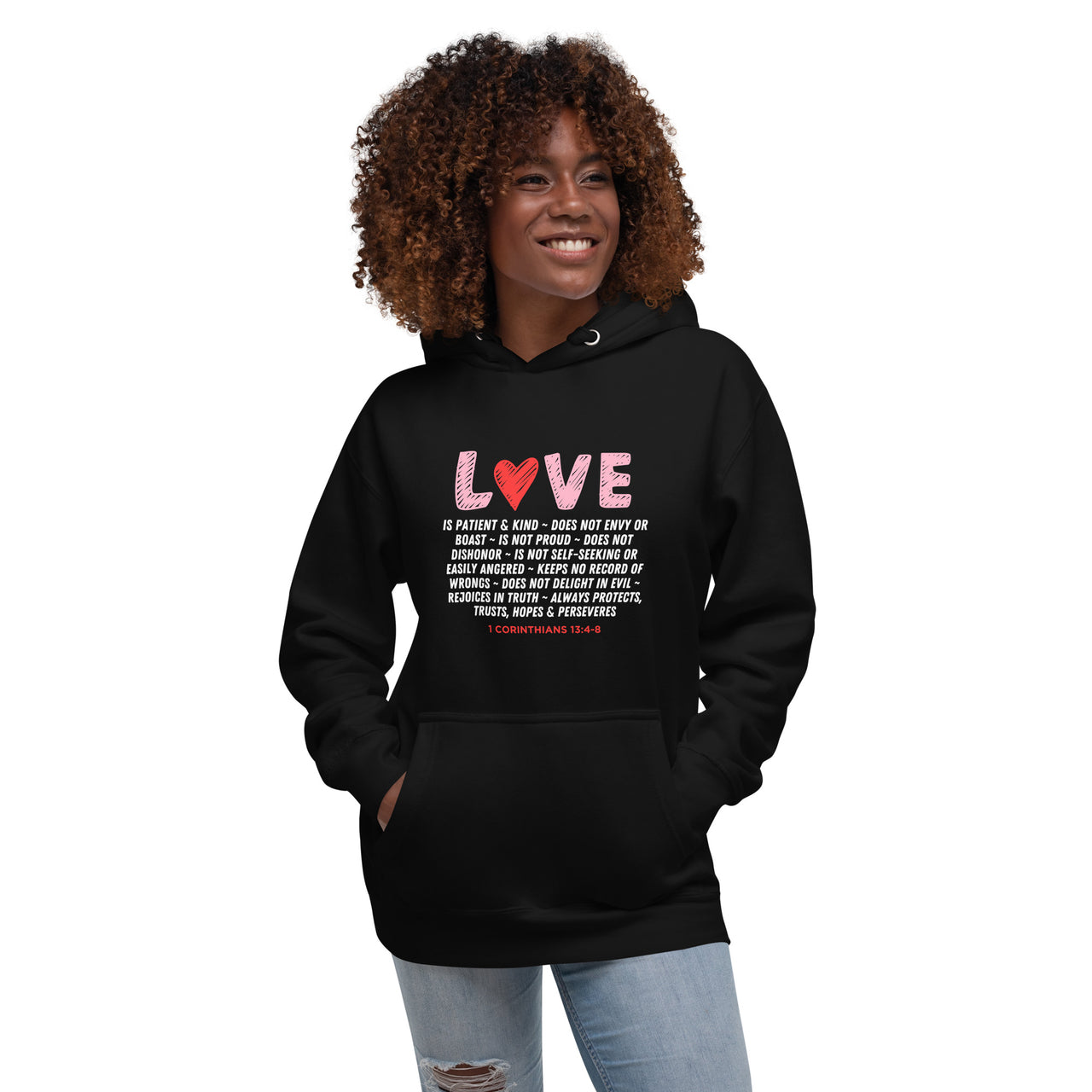 "Love Is" Unisex Premium Hoodie 21