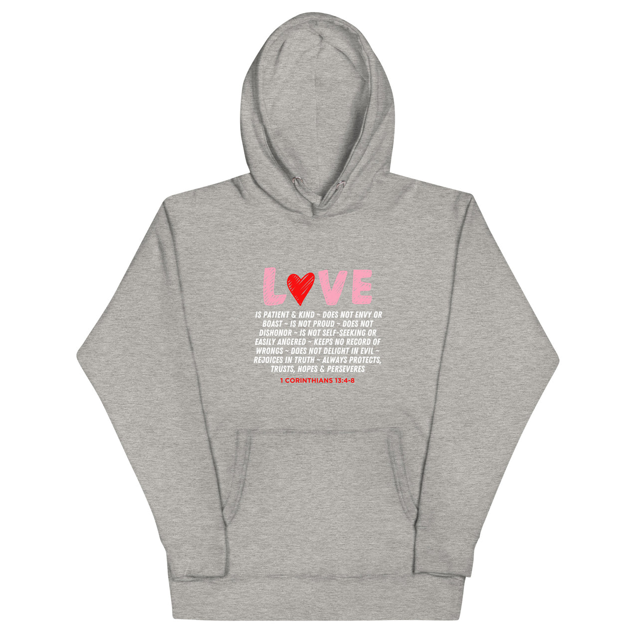 "Love Is" Unisex Premium Hoodie 21