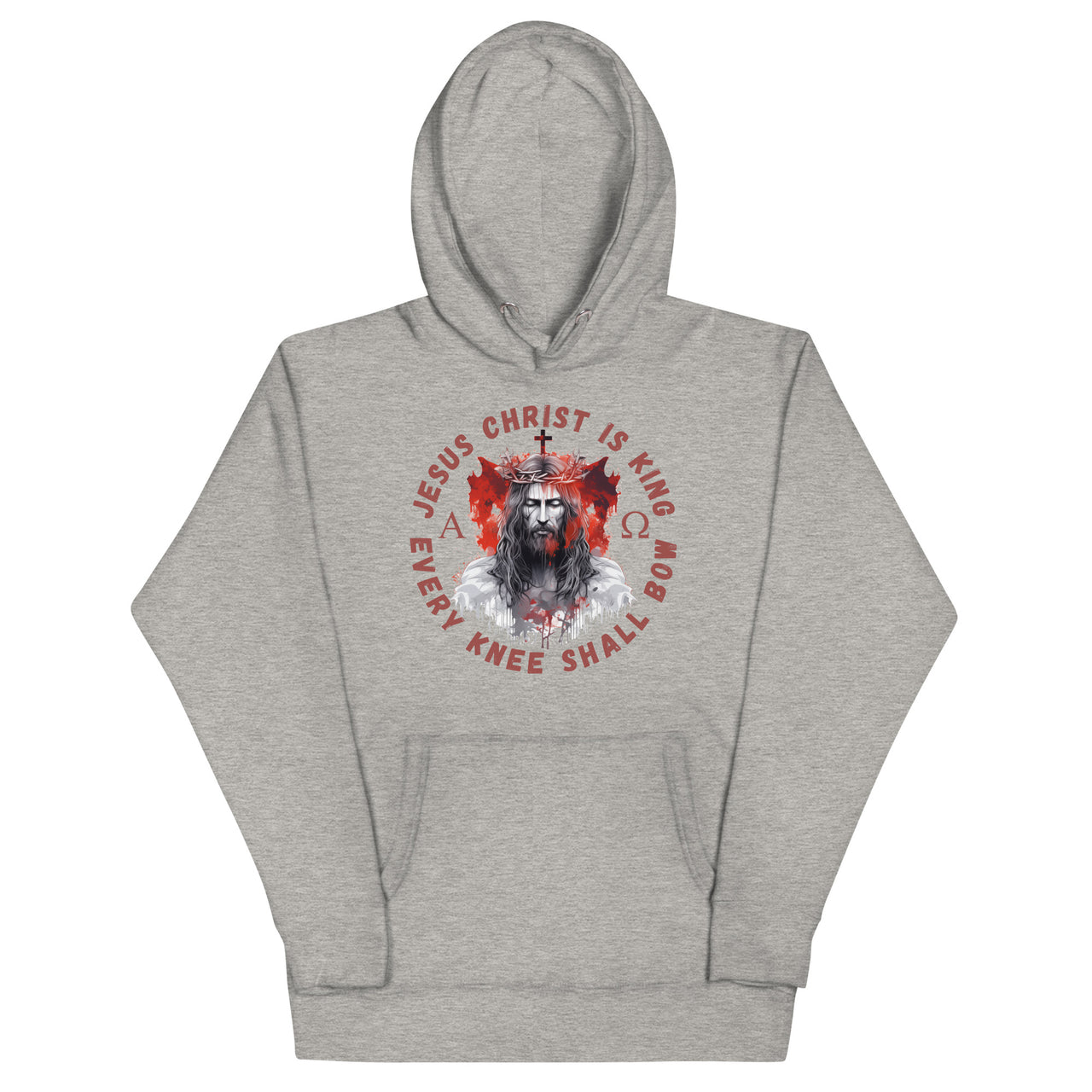 "Every Knee Shall Bow" Unisex Premium Hoodie 2