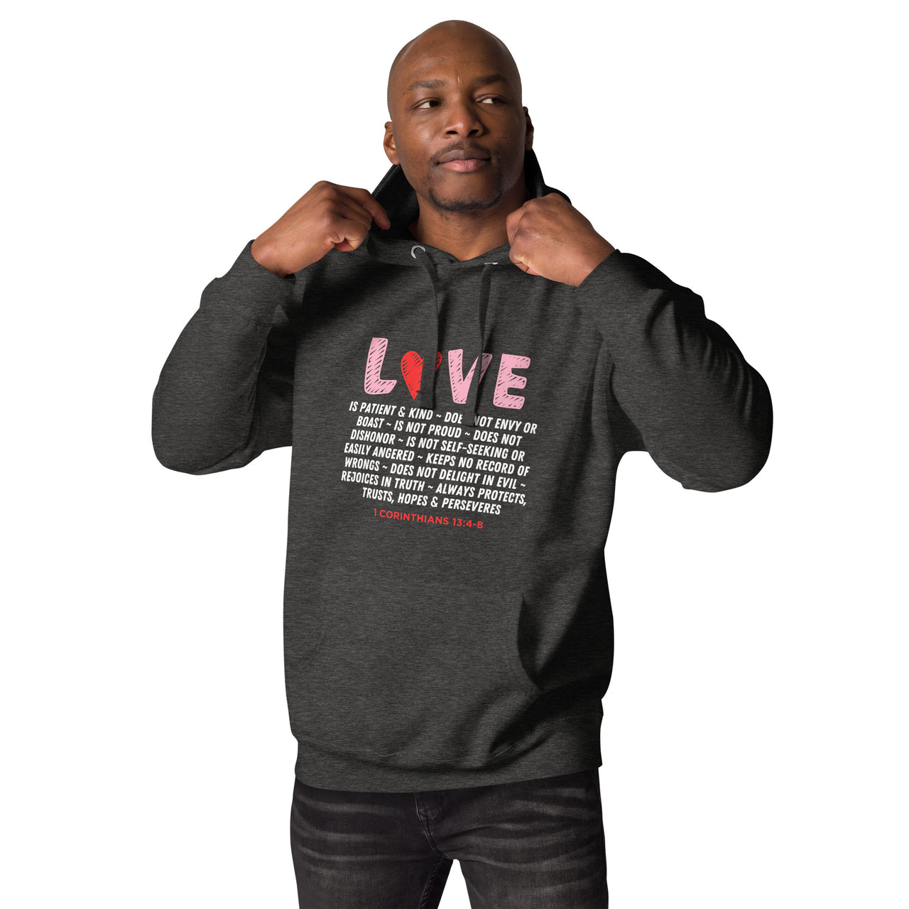 "Love Is" Unisex Premium Hoodie 21