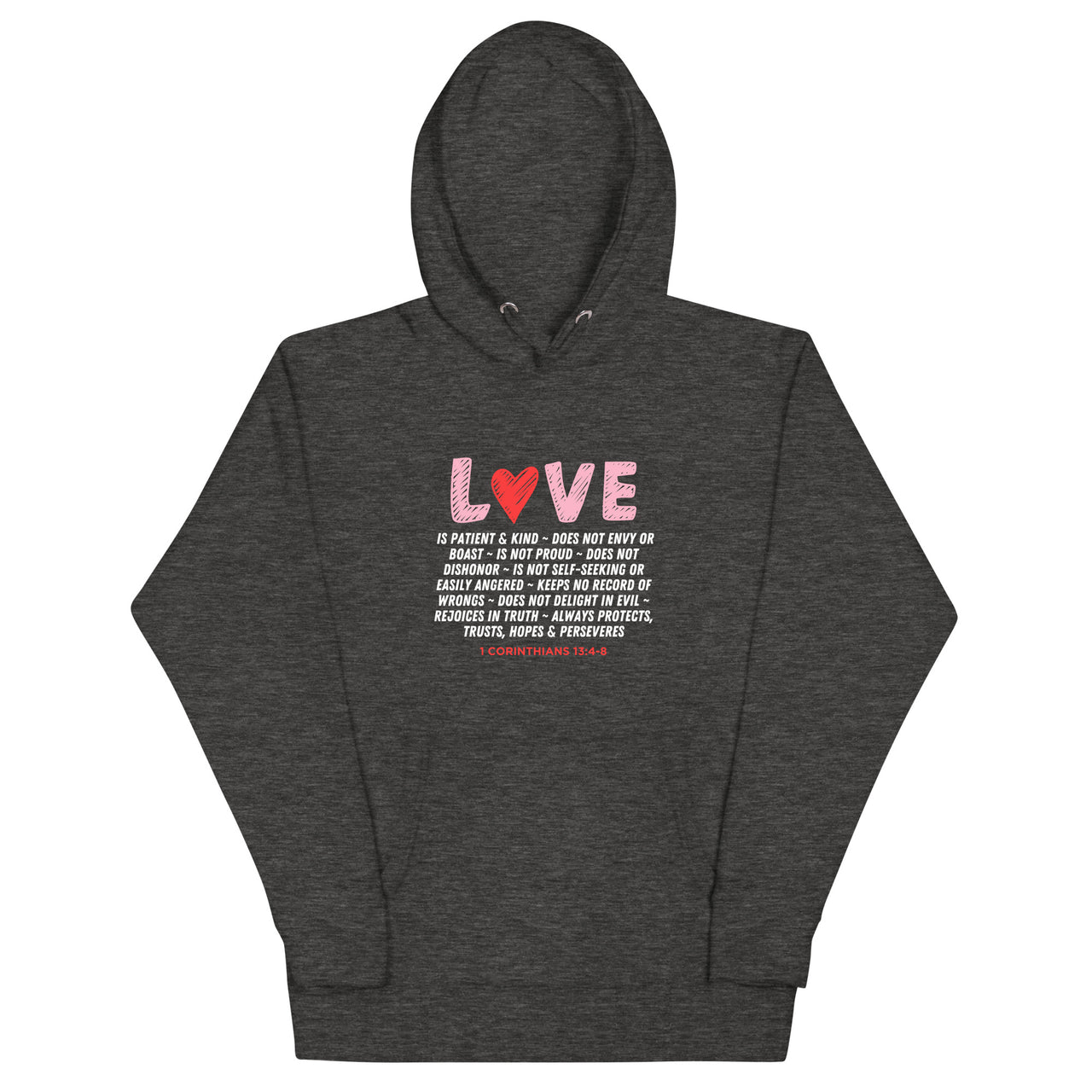 "Love Is" Unisex Premium Hoodie 21