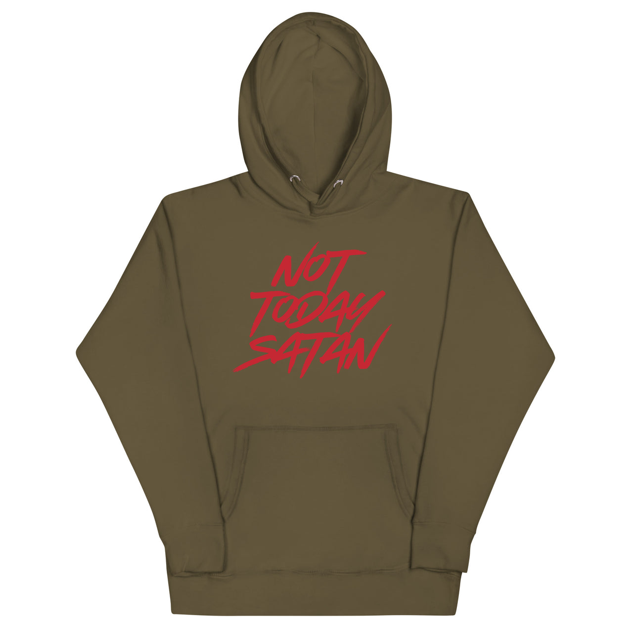 "Not Today Satan" Unisex Premium Hoodie 6