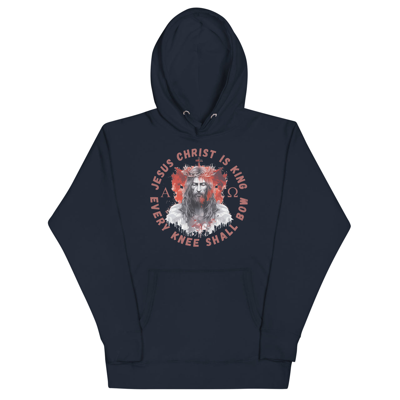 "Every Knee Shall Bow" Unisex Premium Hoodie 2