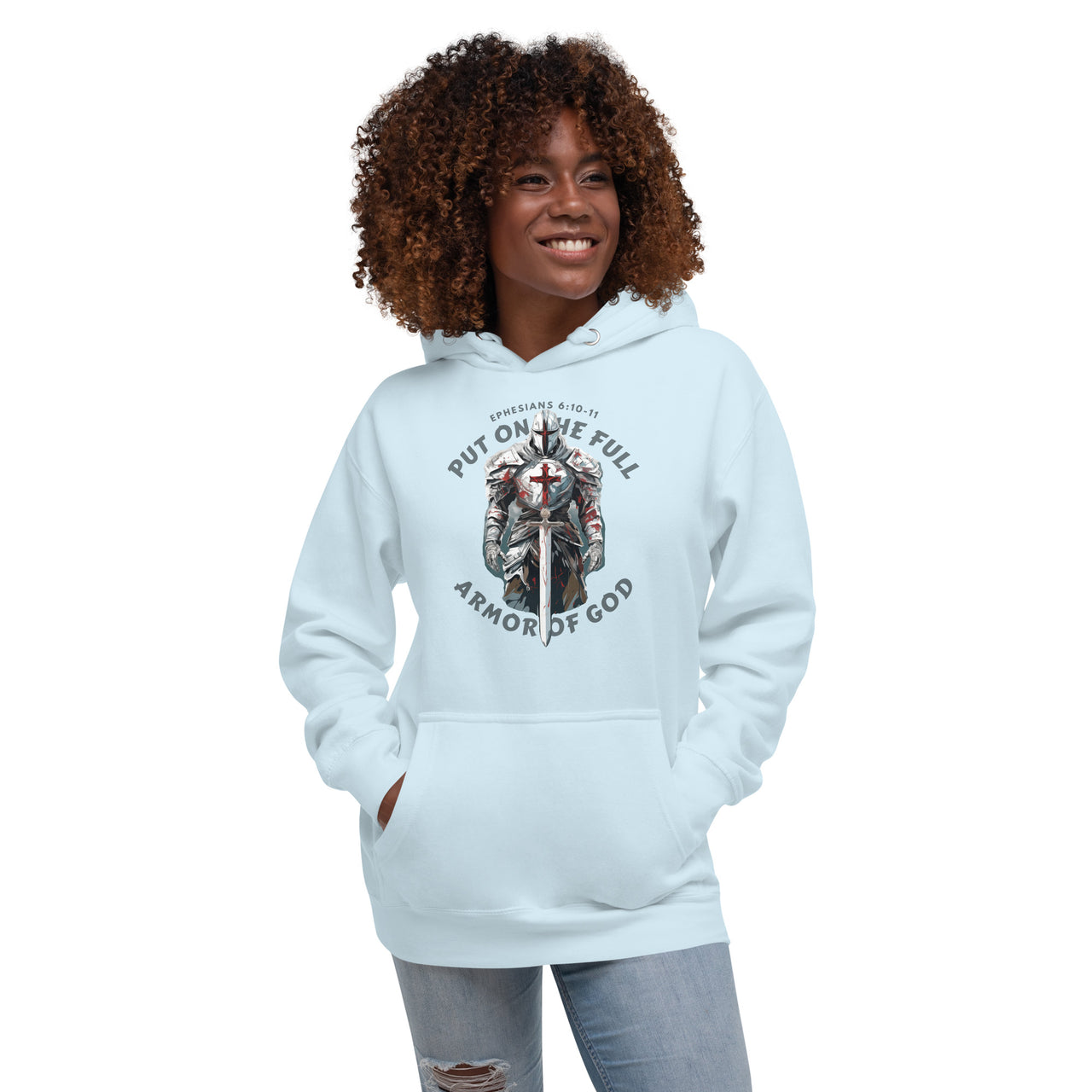 “Full Armor of God” Unisex Premium Hoodie 4