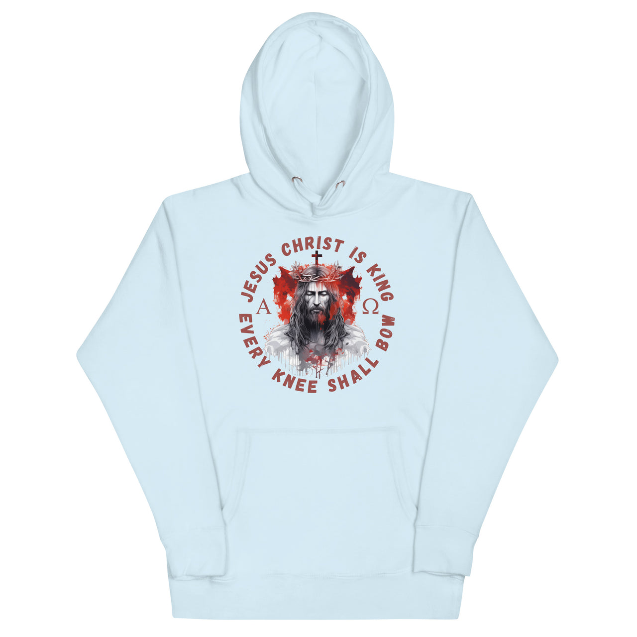 "Every Knee Shall Bow" Unisex Premium Hoodie 2