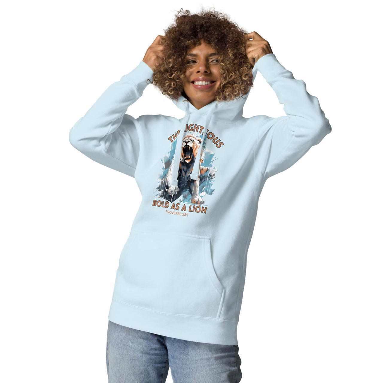 “Bold as a Lion” Unisex Premium Hoodie 4