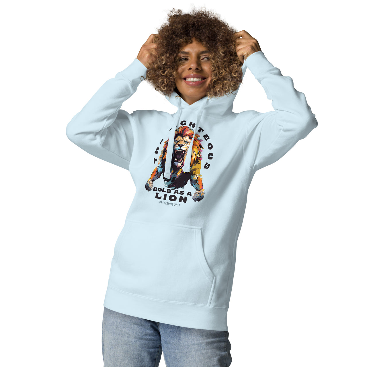 “Bold as a Lion” Unisex Premium Hoodie 5