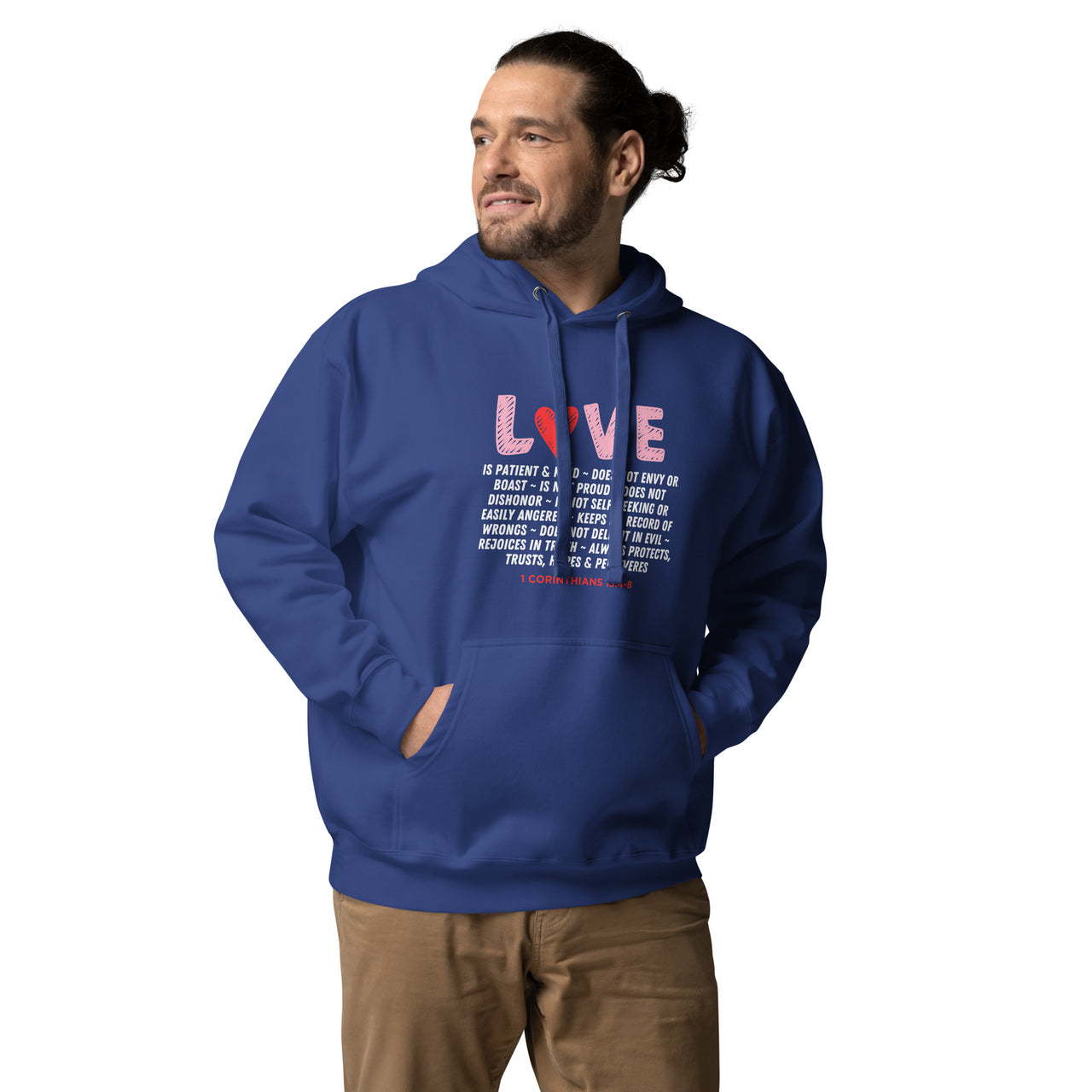 "Love Is" Unisex Premium Hoodie 21