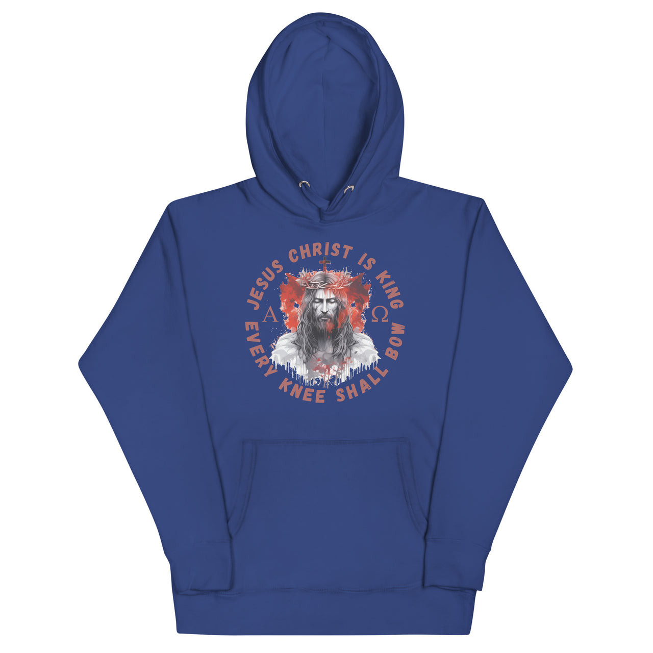 "Every Knee Shall Bow" Unisex Premium Hoodie 2