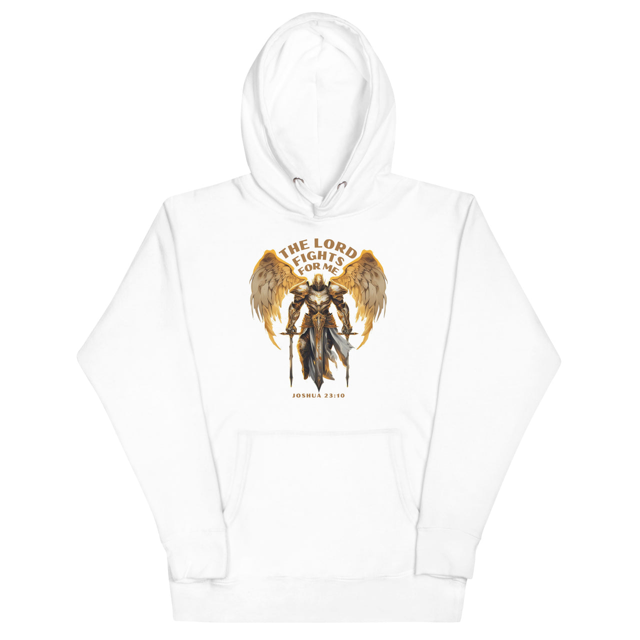 “The Lord Fights for Me” Unisex Premium Hoodie 1