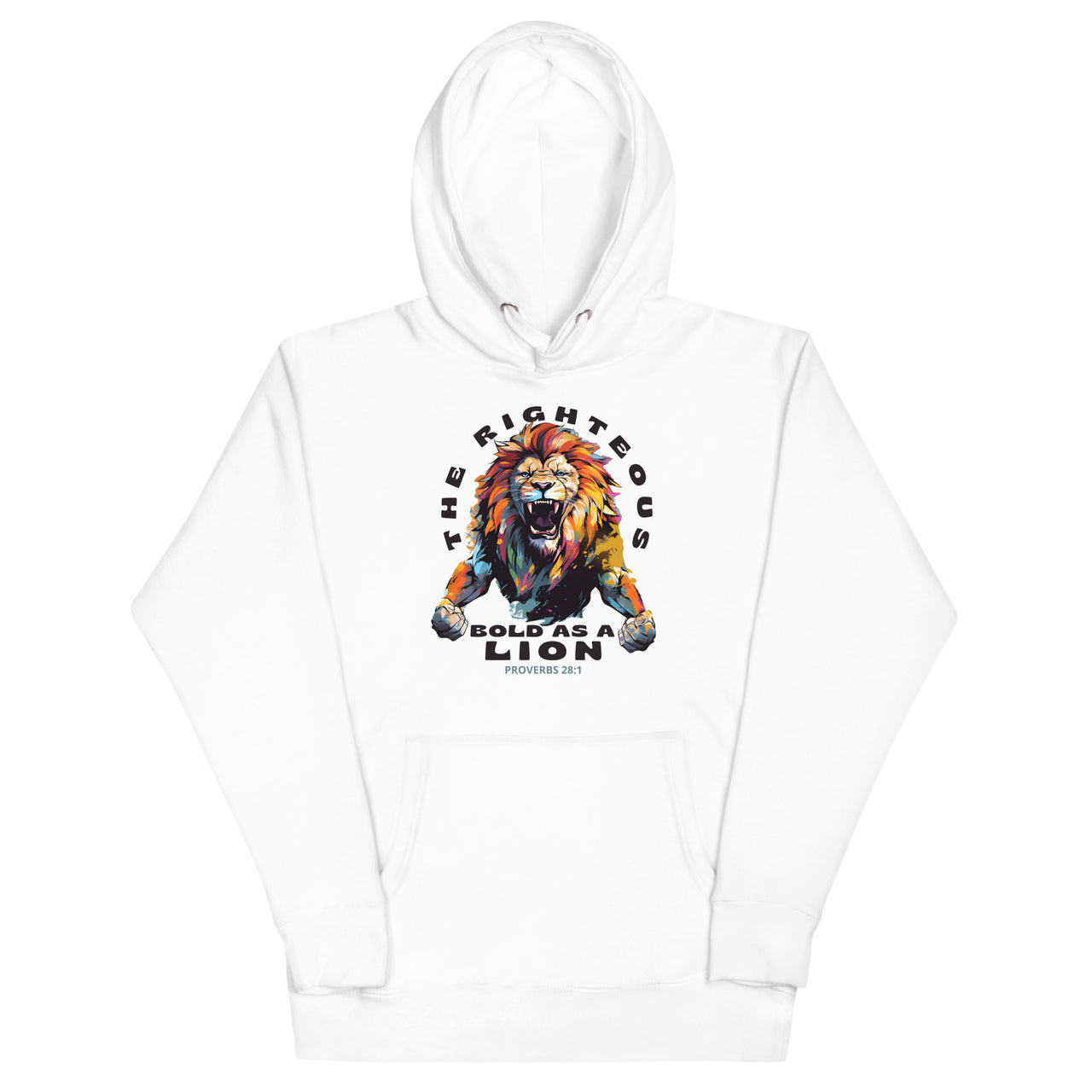 “Bold as a Lion” Unisex Premium Hoodie 5