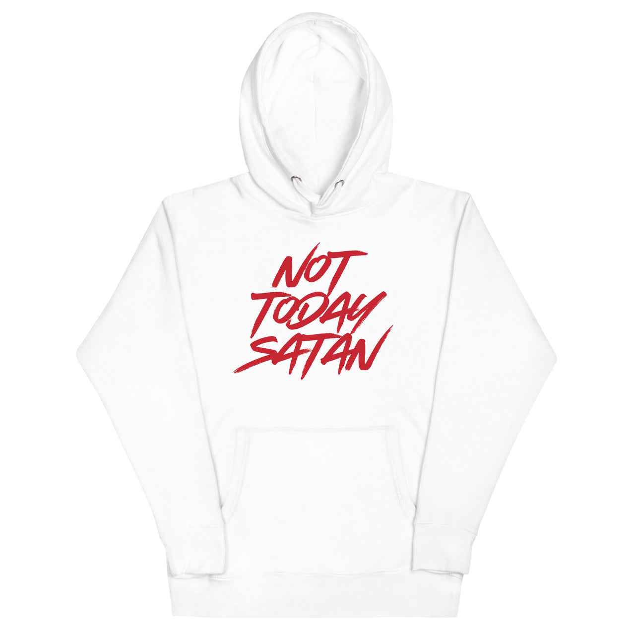 "Not Today Satan" Unisex Premium Hoodie 6