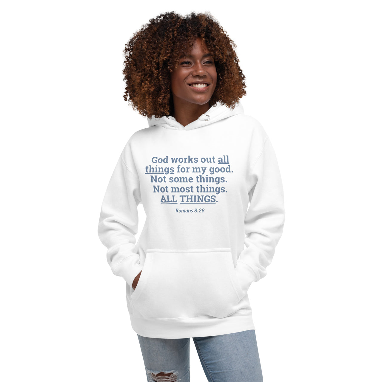 "All Things for my Good" Unisex Premium Hoodie 2