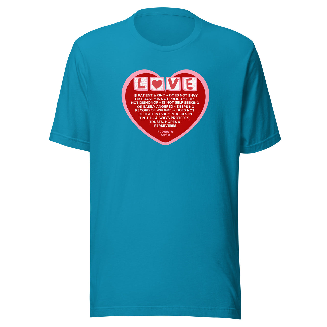 "Love Is" Unisex Staple T-Shirt 22
