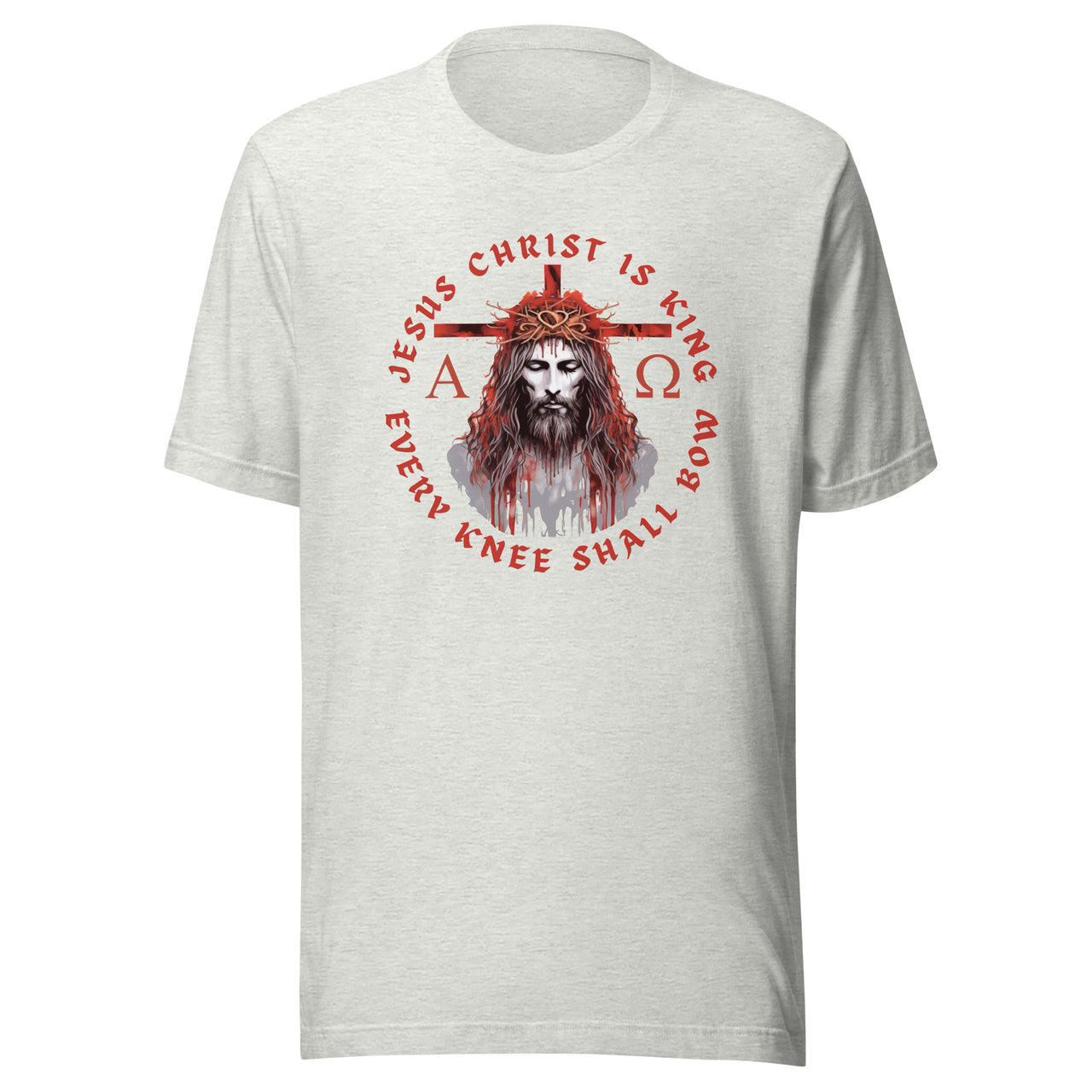 "Every Knee Shall Bow" Unisex Staple T-Shirt 5