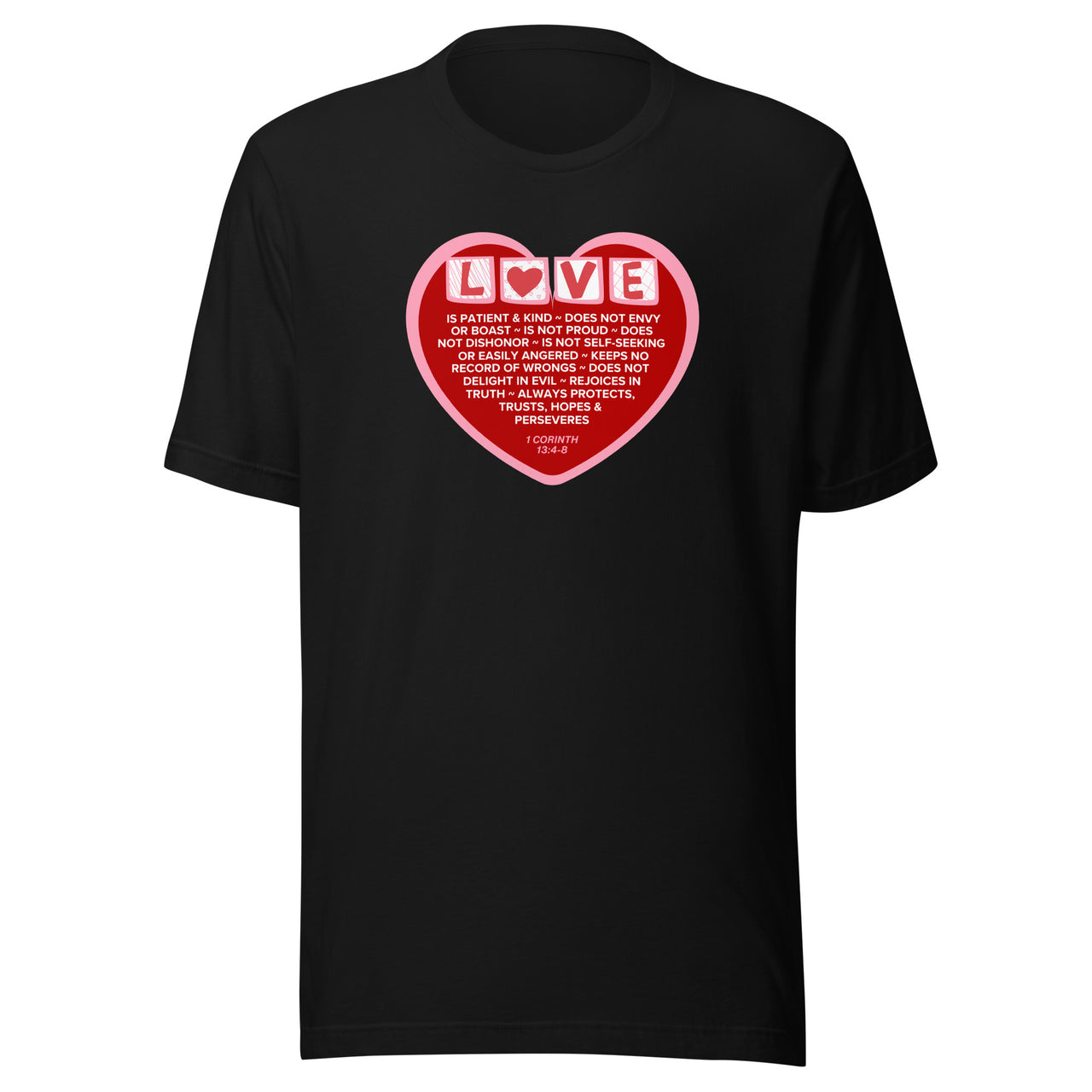 "Love Is" Unisex Staple T-Shirt 22