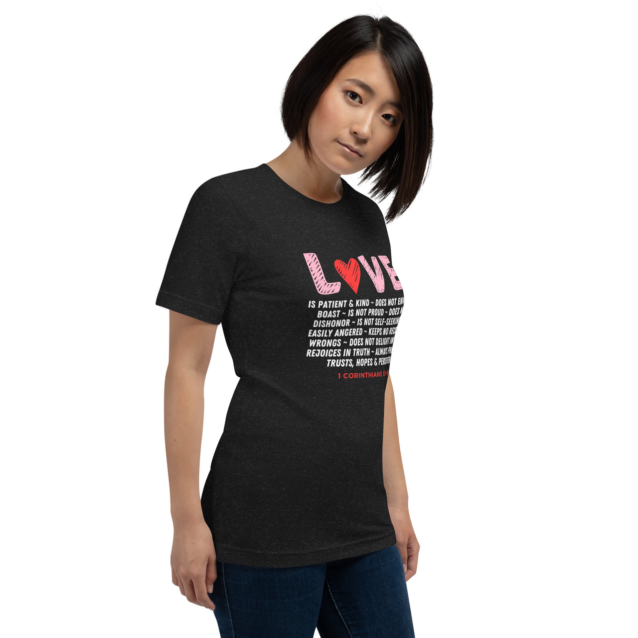 "Love Is" Unisex Staple T-Shirt 21