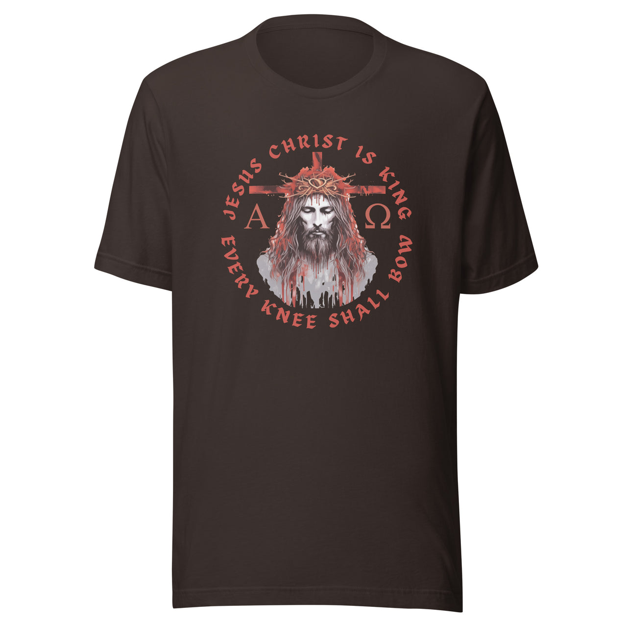 "Every Knee Shall Bow" Unisex Staple T-Shirt 5