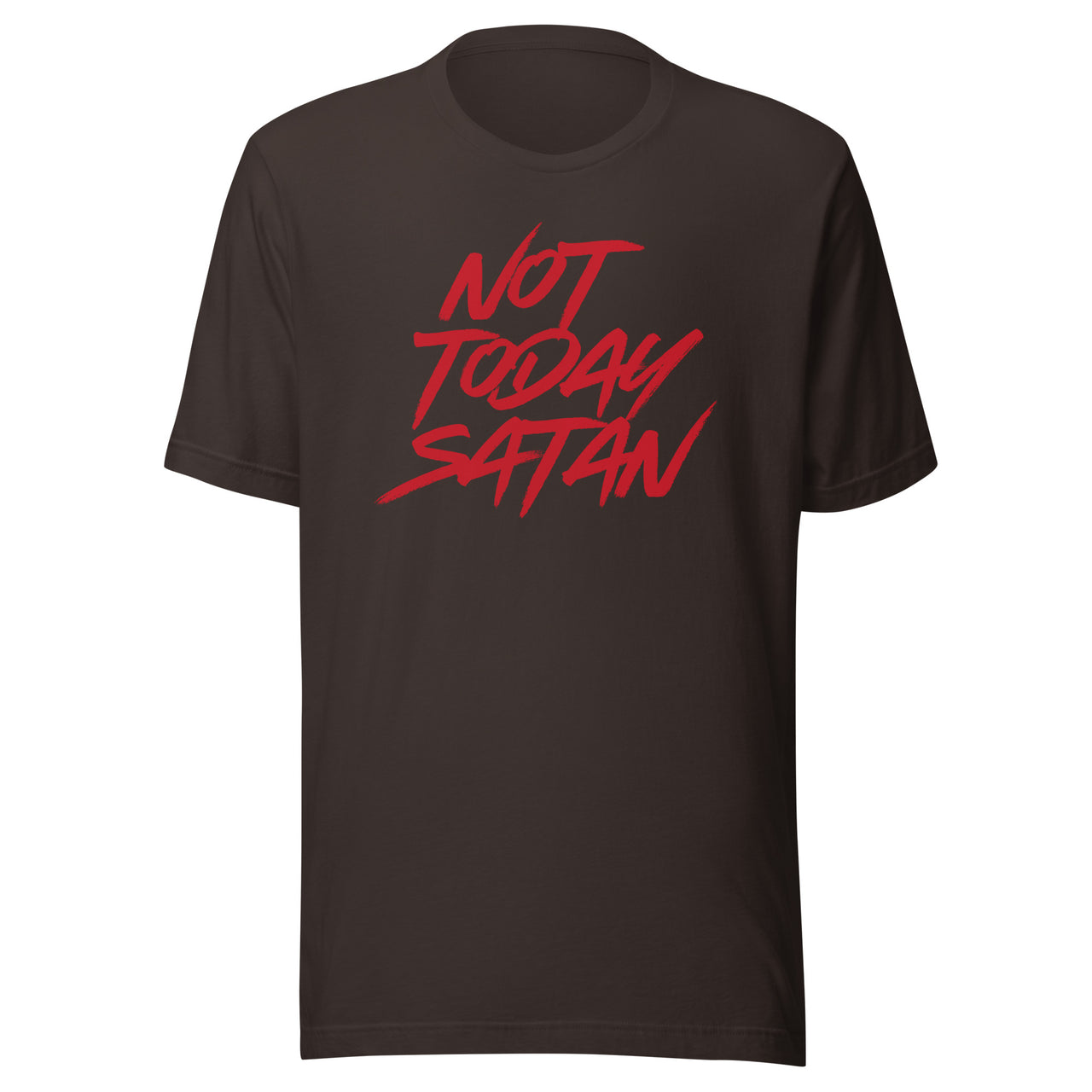 "Not Today Satan" Unisex Staple T-Shirt 6