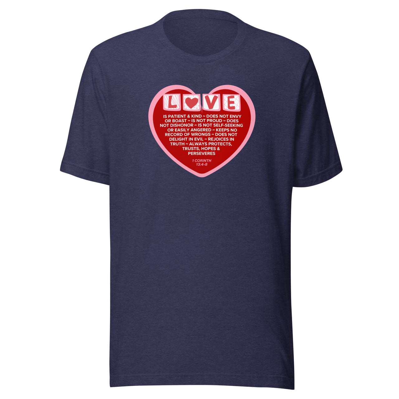 "Love Is" Unisex Staple T-Shirt 22