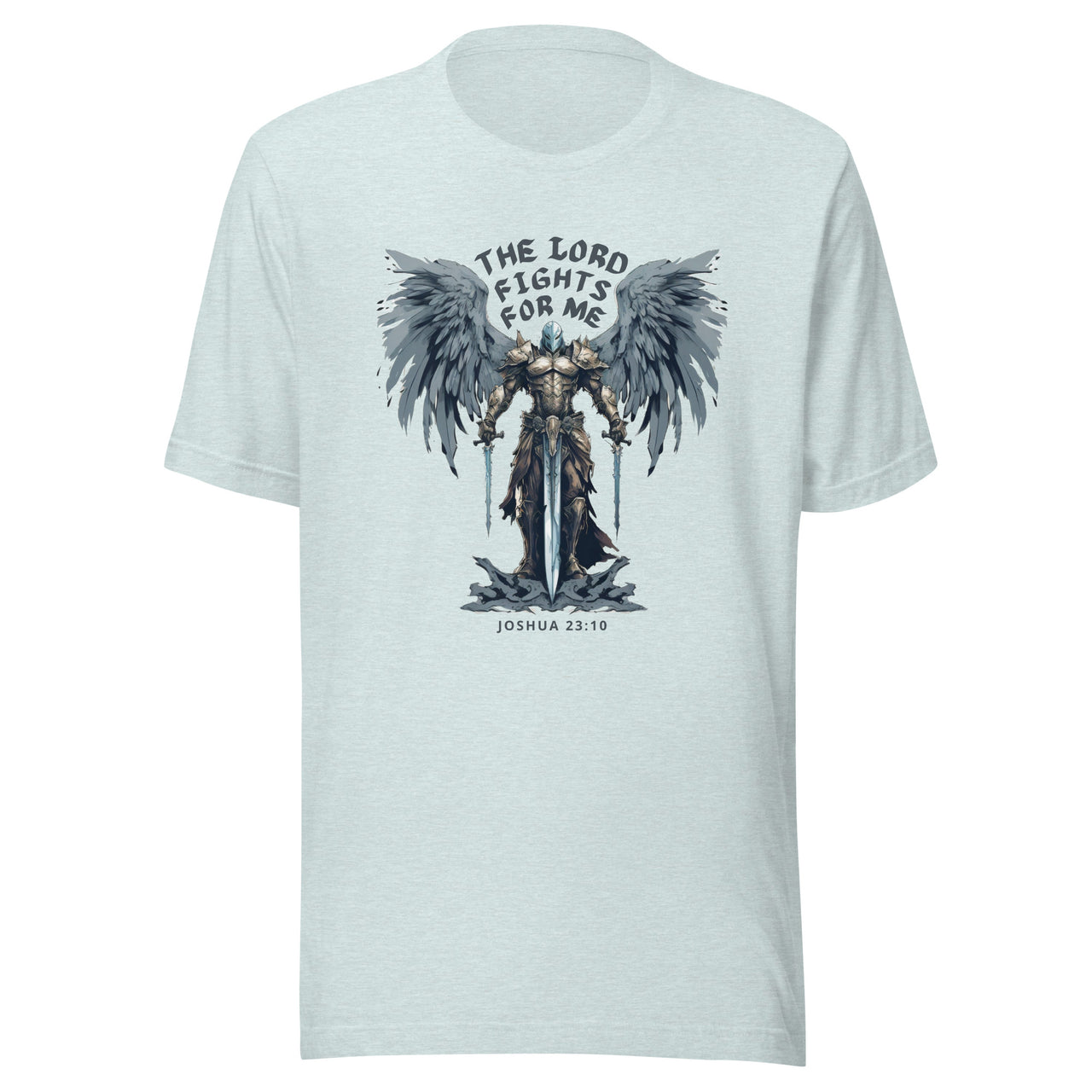 “The Lord Fights for Me” Unisex Staple T-Shirt 4