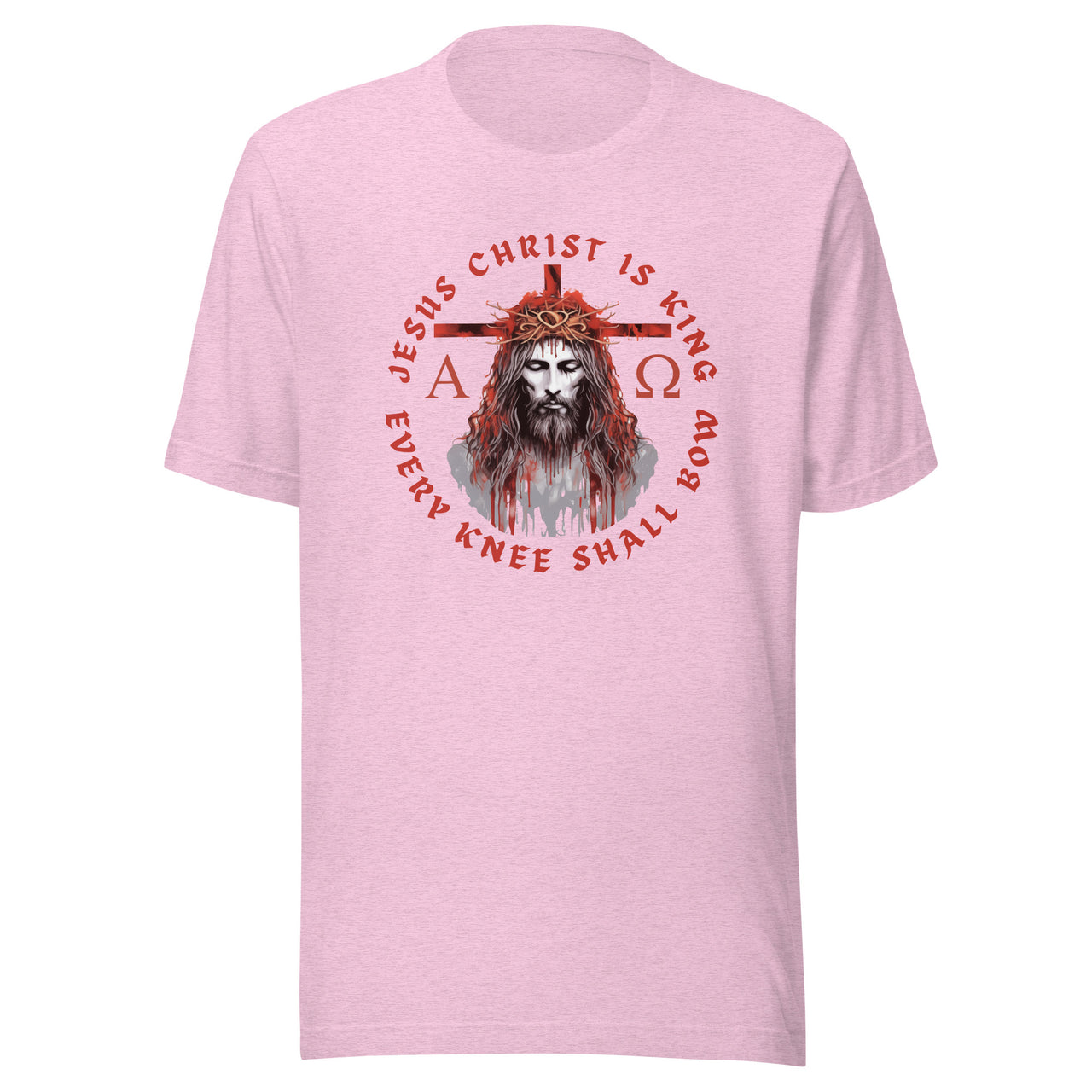 "Every Knee Shall Bow" Unisex Staple T-Shirt 5