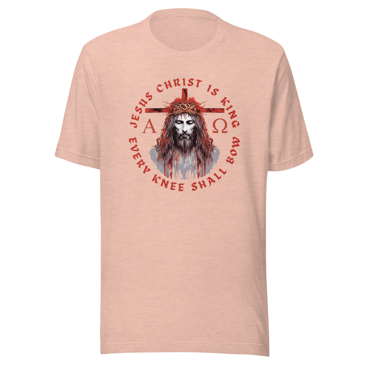 "Every Knee Shall Bow" Unisex Staple T-Shirt 5