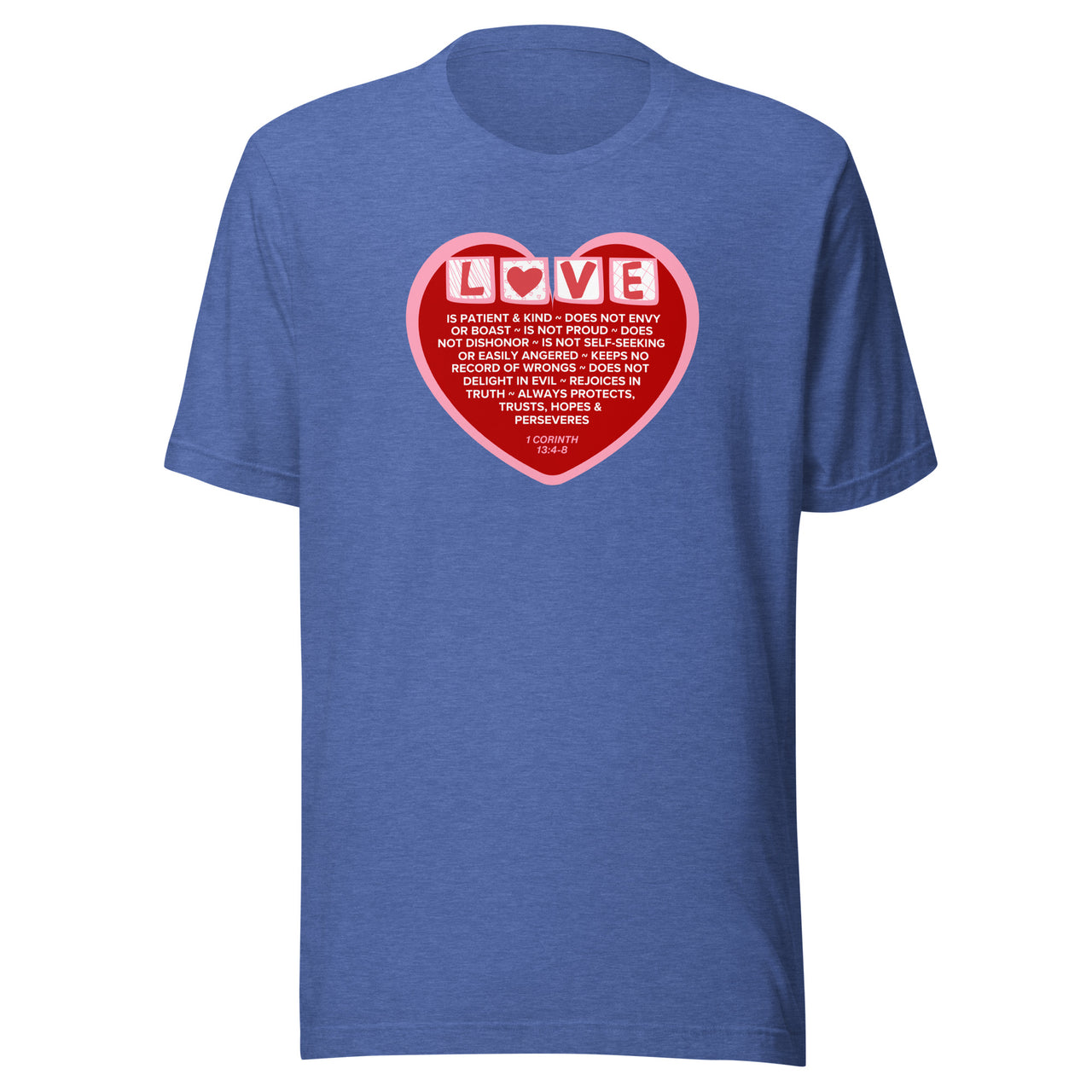 "Love Is" Unisex Staple T-Shirt 22