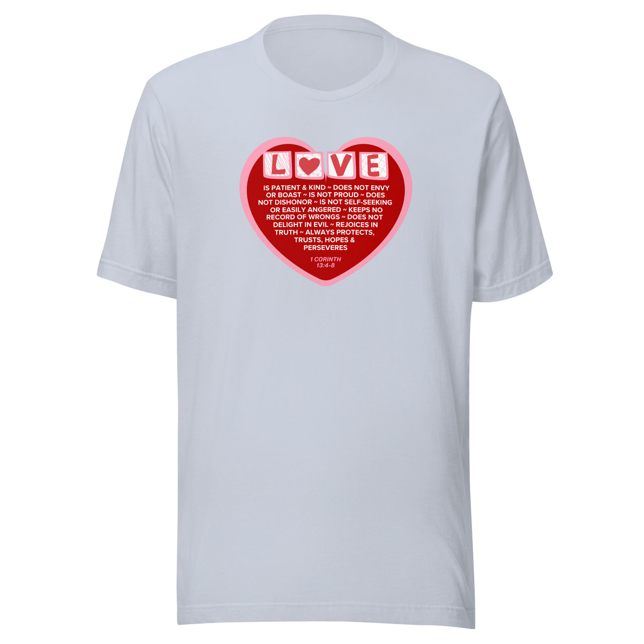 "Love Is" Unisex Staple T-Shirt 22