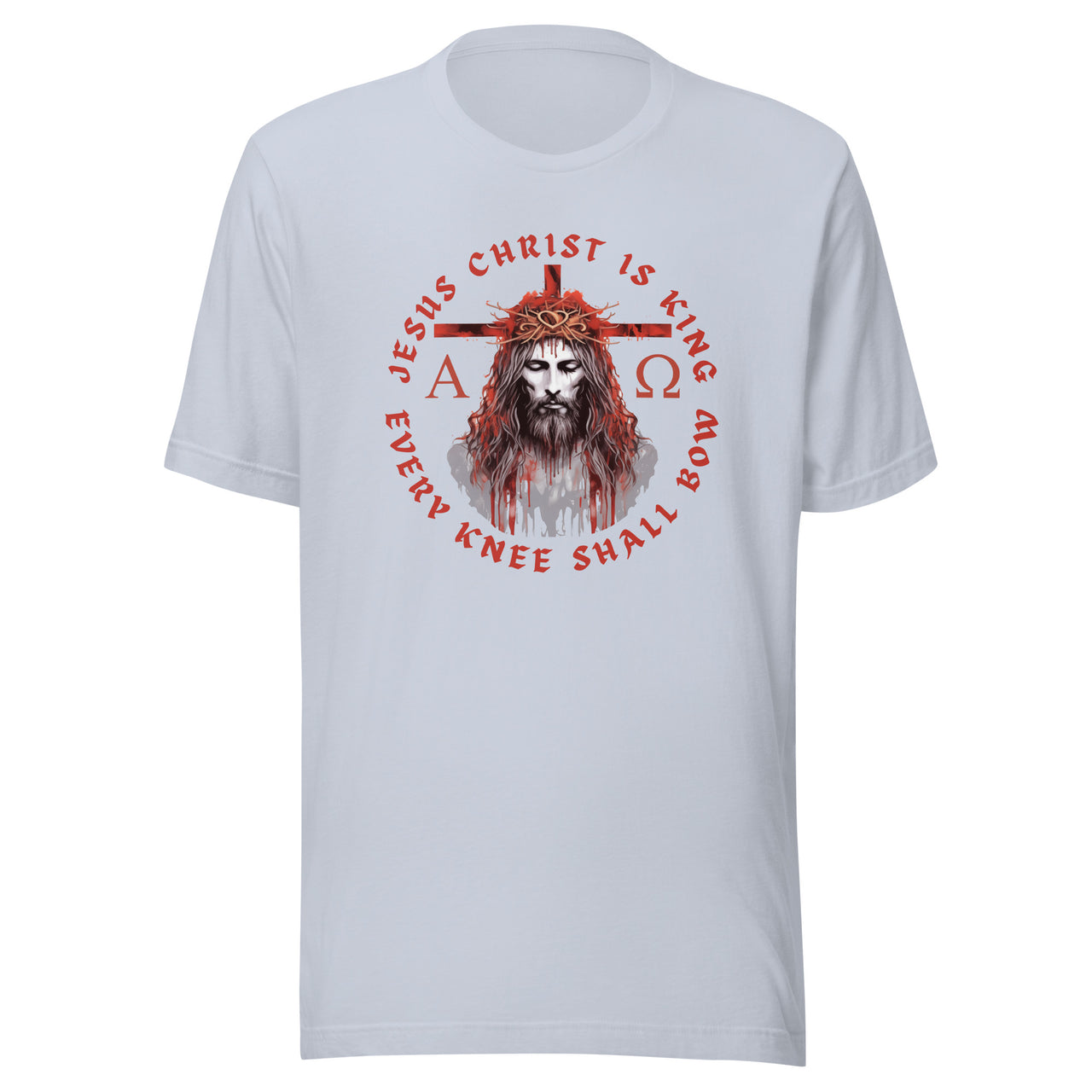 "Every Knee Shall Bow" Unisex Staple T-Shirt 5