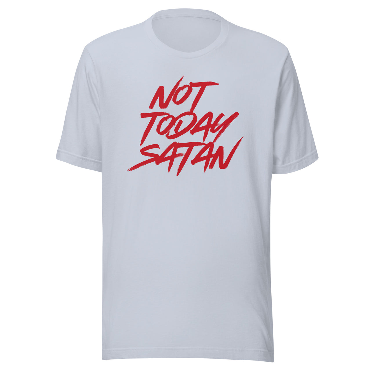 "Not Today Satan" Unisex Staple T-Shirt 6