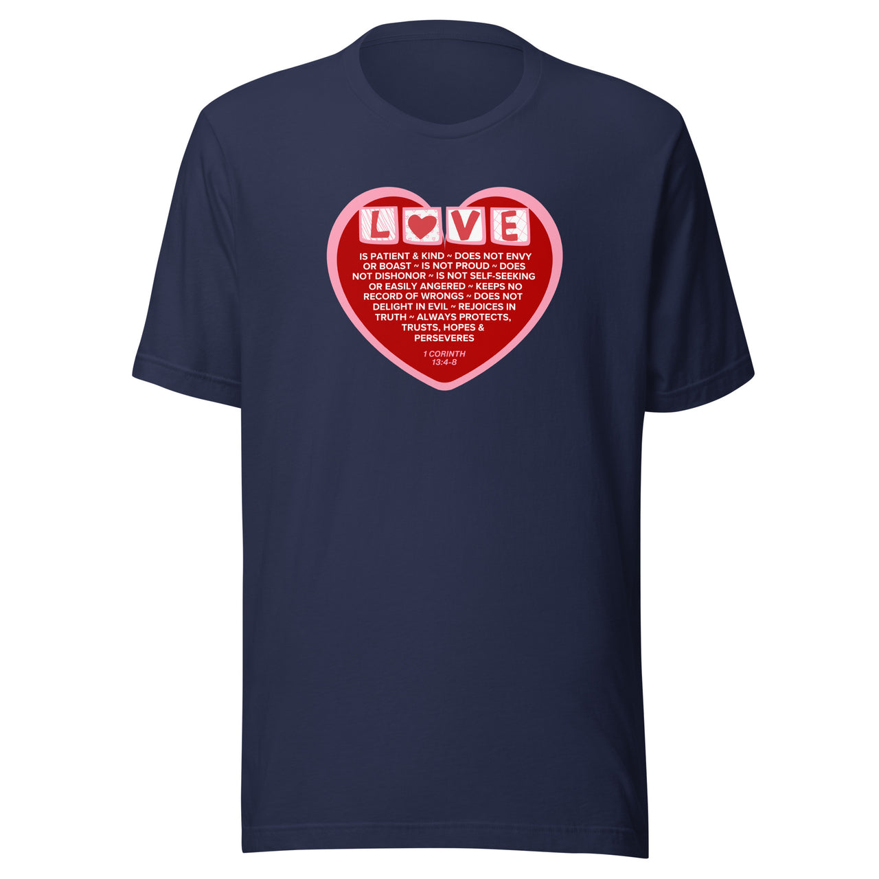 "Love Is" Unisex Staple T-Shirt 22