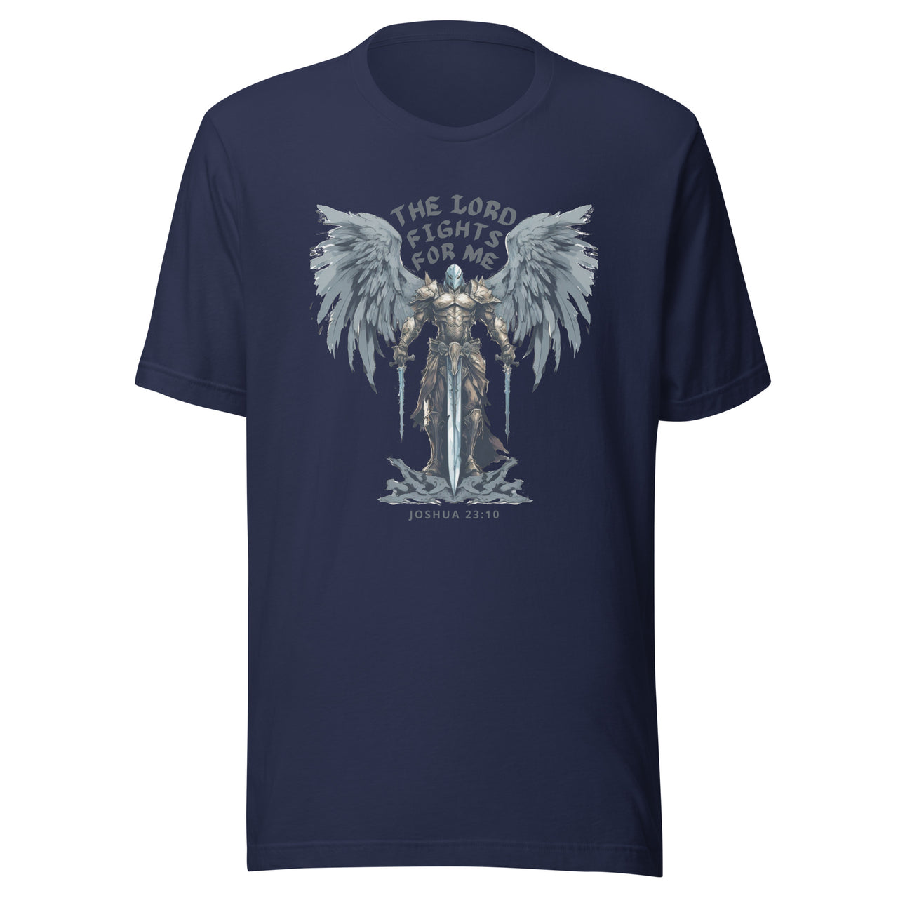 “The Lord Fights for Me” Unisex Staple T-Shirt 4