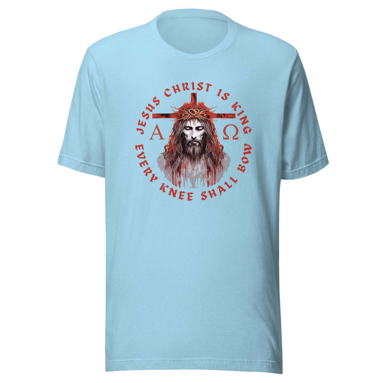 "Every Knee Shall Bow" Unisex Staple T-Shirt 5