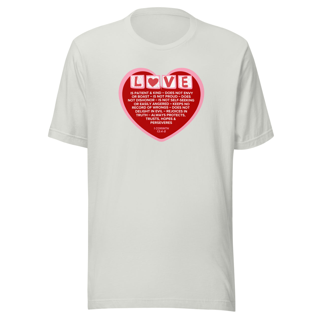 "Love Is" Unisex Staple T-Shirt 22